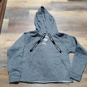 Calvin Klein grey NWT hoodie cropped soft